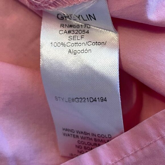 Greylin Adriana Poplin Midi Dress - Picture 5 of 5